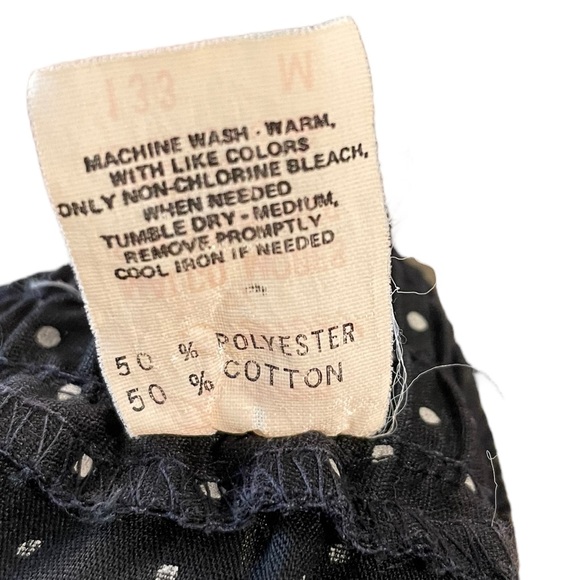 Partners Please by Malco Modes Vintage 70s Polka Dot Square Dance Skirt Top Set - Picture 12 of 12